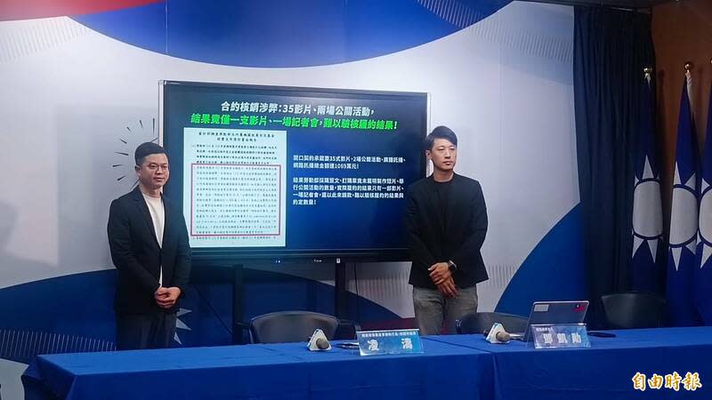 羅景壬團隊與就業安定基金合約 國民黨：審計部直指難驗核履約