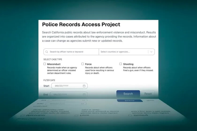 Searchable database on cases of police use of force and misconduct in California opens to the public