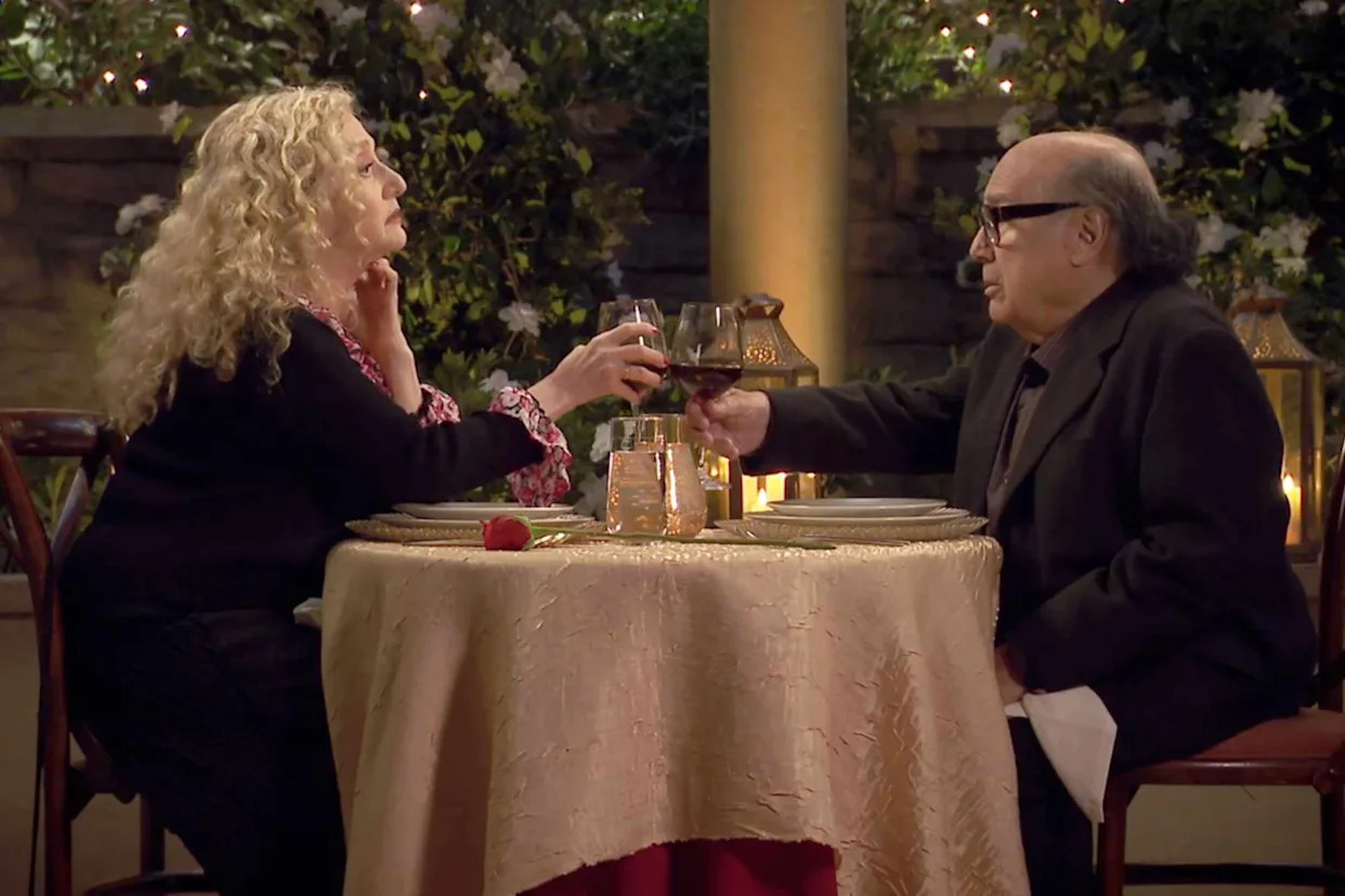 “Taxi ”costars Danny DeVito and Carol Kane reunite on “It's Always Sunny in Philadelphia”'s “Golden Bachelor” spoof