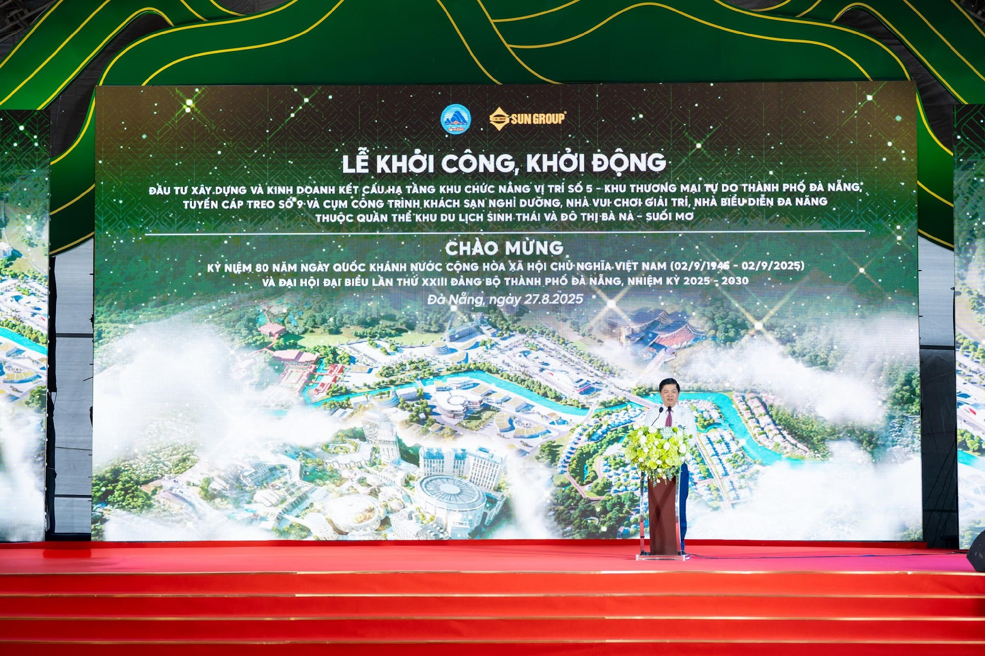 Khởi động dự án đầu tiên trong Khu thương mại tự do Đà Nẵng do Sun Group đầu tư