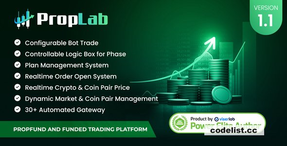 PropLab v1.1 - PropFund and Funded Trading Platform - nulled