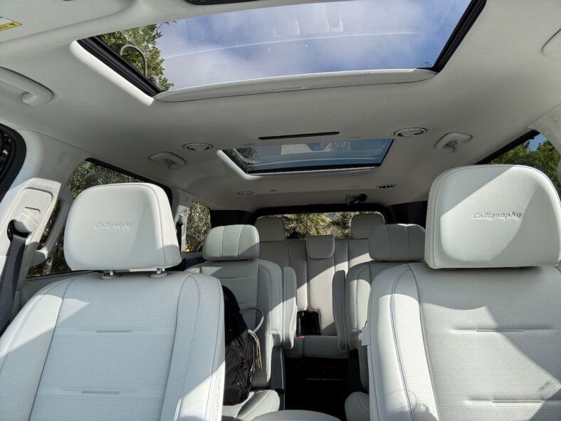 The cabin in the 2026 Hyundai Palisade