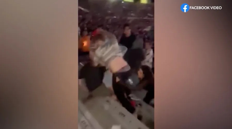 Rose Bowl concert assault