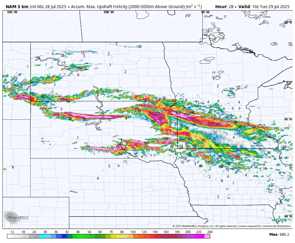 NAM 3km updraft helicity tracks