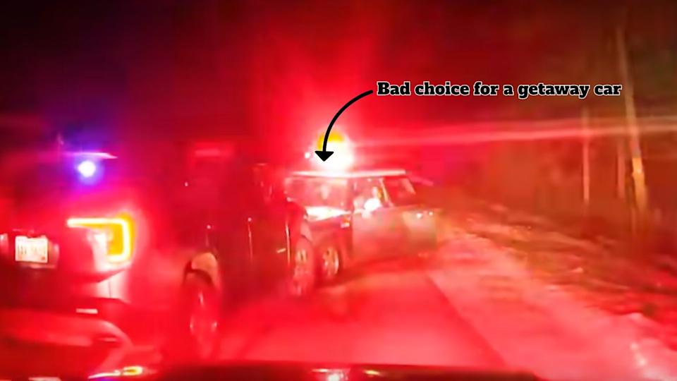 Hilarious: Drug Dealer Uses Mini Cooper To Flee From Police And FBI
