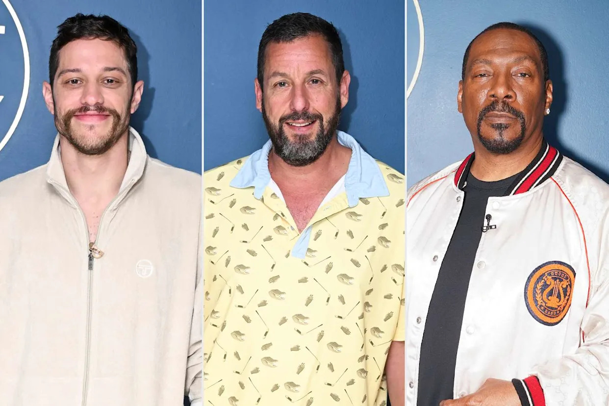 Pete Davidson shares 'fatherly advice' he receives from fellow “SNL” alums Adam Sandler and Eddie Murphy: 'Stay clean'
