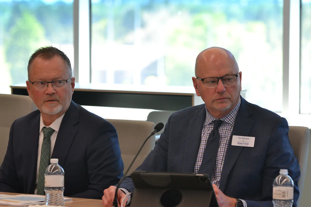 Higher education board chair favors keeping interim leader of North Dakota colleges