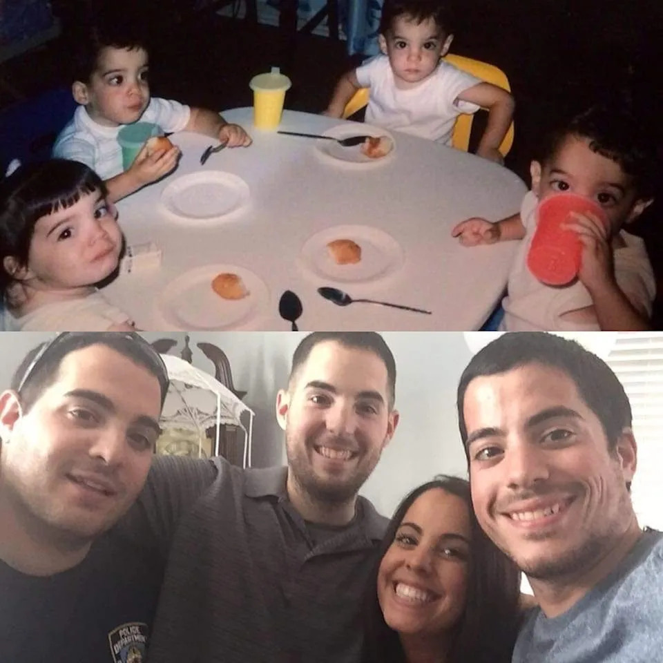 Courtesy Theresa Troia - PHOTO: Theresa Troia is also a quadruplet herself and has three brothers – Joseph, Matthew and Thomas.