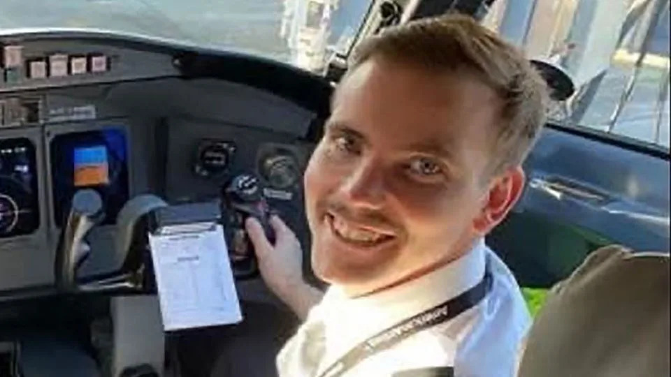 Sam Lilley, 28, a co-pilot and one of the victims of a midair collision over the Potomac River near Washington, DC. - Courtesy Timothy Lilley