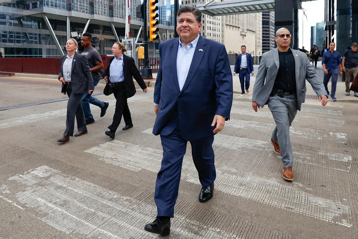 As President Donald Trump appears to waffle on National Guard in Chicago, Gov. JB Pritzker says, ‘do not come’