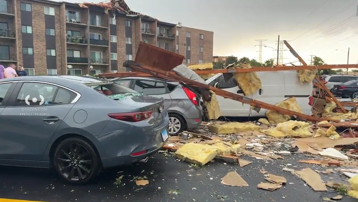 PHOTOS, VIDEOS: Severe storms pass through Illinois, Indiana