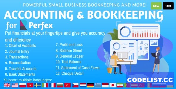 Accounting and Bookkeeping for Perfex CRM v1.0.5