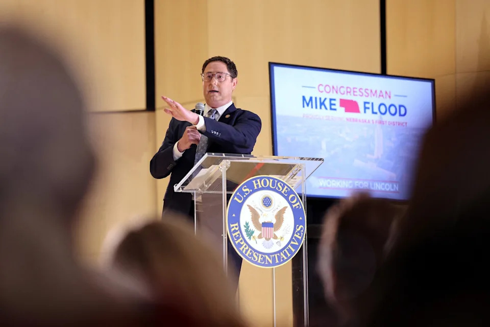 'Vote him out!': Town hall erupts in anger at Nebraska GOP congressman