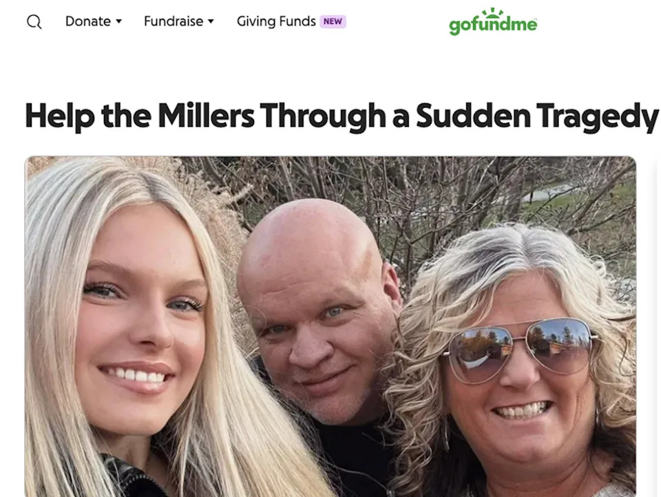 Gendie Miller was watching her teenage daughter play at a softball tournament in Pennsylvania when large tree branches fell on her, killing her. (GoFundMe)