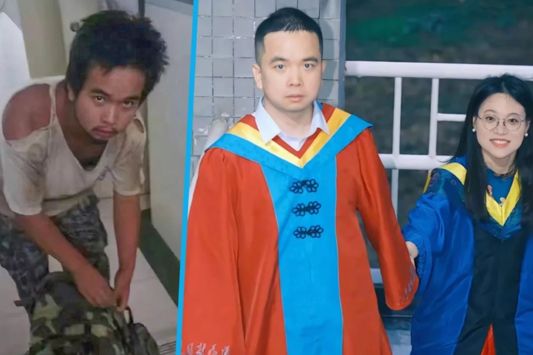 12 tuổi theo bố xuống mỏ than, cậu bé nghèo nay là tiến sĩ, có bạn gái xinh đẹp