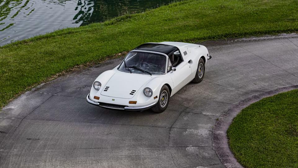 Historic 1973 Ferrari Dino 246 GTS Cannonball Winner Heads to Mecum Auction in Monterey
