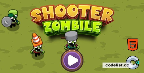 Shooter Zombile - Html5 (Construct3)