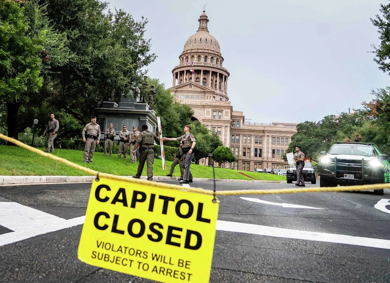 Protesters removed from Texas Capitol as redistricting fight heats up