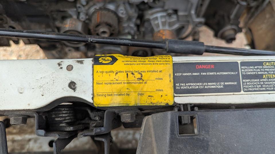 1998 subaru legacy outback wagon with 500k miles in colorado junkyard