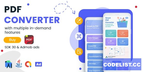PDF Converter & PDF Editor for Android - Admob Ads v1.0