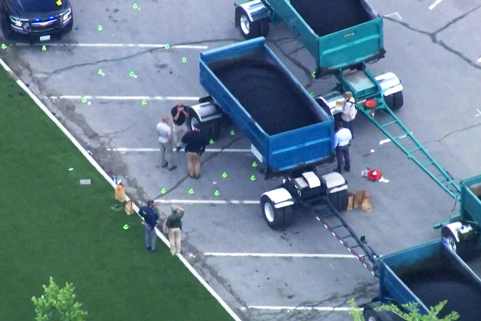 gsr casino reno nevada shooting investigation aerial (KCRA)