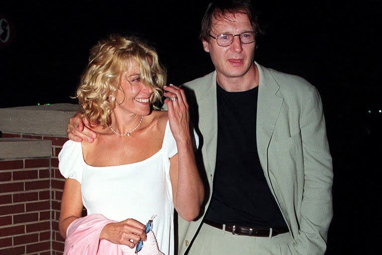 En junio de 1993, un año después de conocerse, Natasha Richardson y Liam Neeson blanquearon su relación