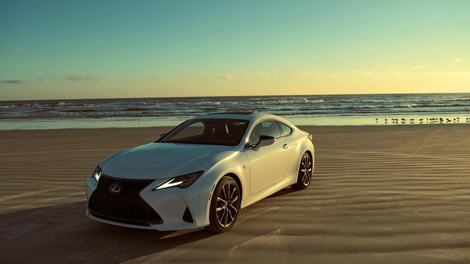 A 2025 Lexus RC.