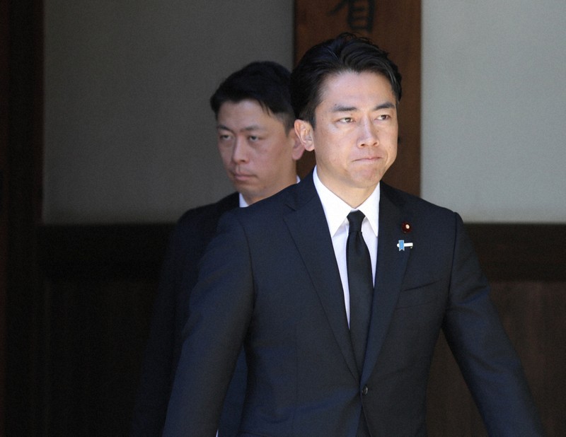 小泉進次郎農相、靖国神社を参拝　石破内閣で閣僚の参拝確認は初