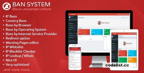 Ban System v2.3 - Block Unwanted Visitors