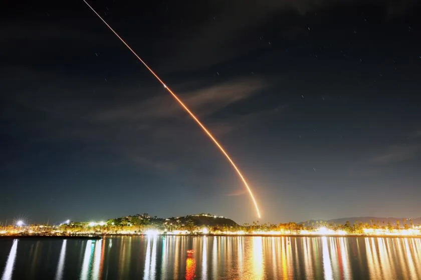 SpaceX hopes to nearly double the rocket launches off the California coast; a state panel likely to object