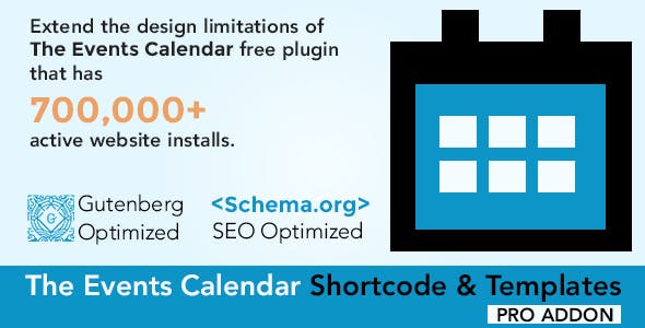 The Events Calendar Shortcode and Templates Pro v2.5