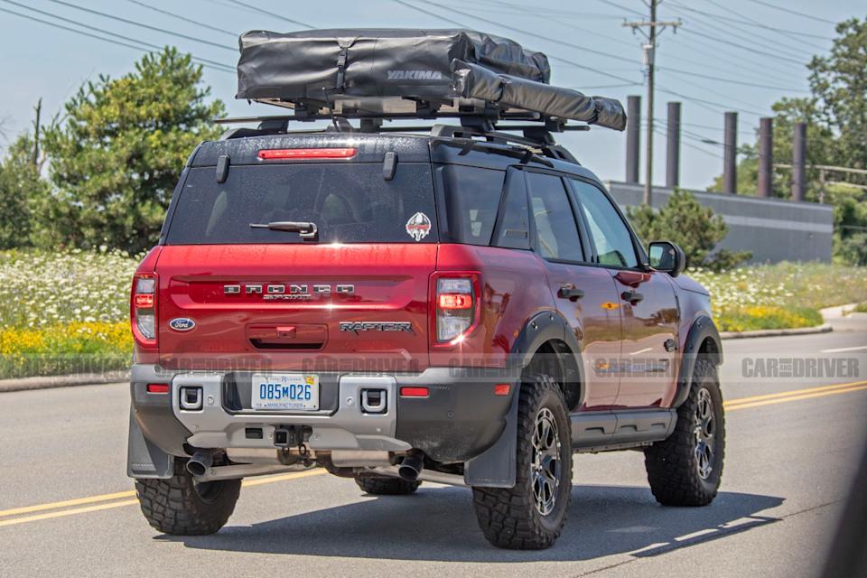 ford bronco sport raptor prototype