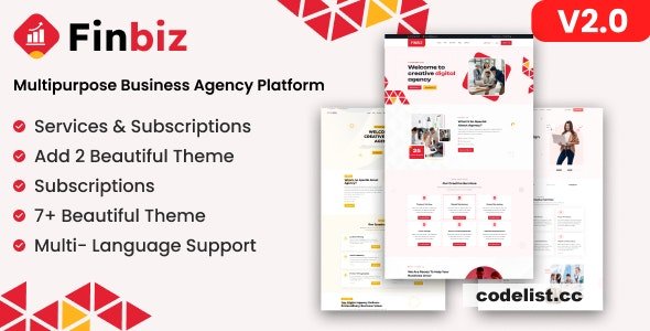 FinBiz v2.2.0 - Multipurpose Business Agency Platform