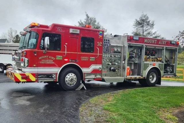 Mount Airy Volunteer Fire Company Mount Airy Volunteer Fire Company firetruck