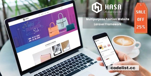 HASA v1.44.3 - Multipurpose Laravel Fashion Shop - nulled