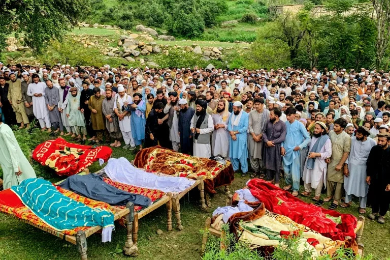 Deadly monsoon rains lash Pakistan, killing dozens
