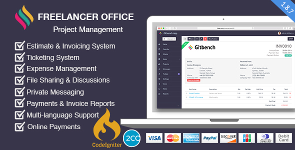 Freelancer Office v1.9.1 Freelancer Office v1.9.1