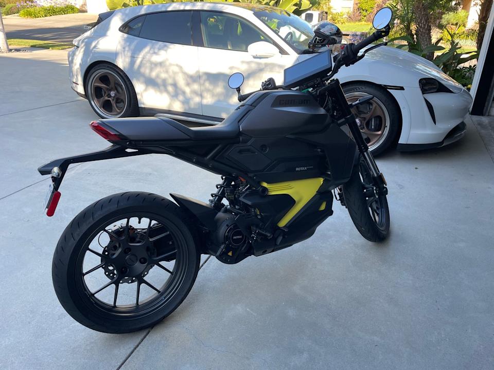 2025 can am pulse parked in a driveway