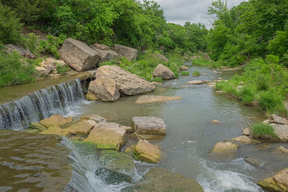 Pillsbury Crossing Wildlife Area in Riley County is among the Kansas Sampler Foundation's "8 Wonders of Kansas Geography."