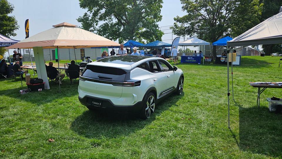polestar 3 at 2025 clean cruise metro detroit hosted by michigan electric vehicle alliance