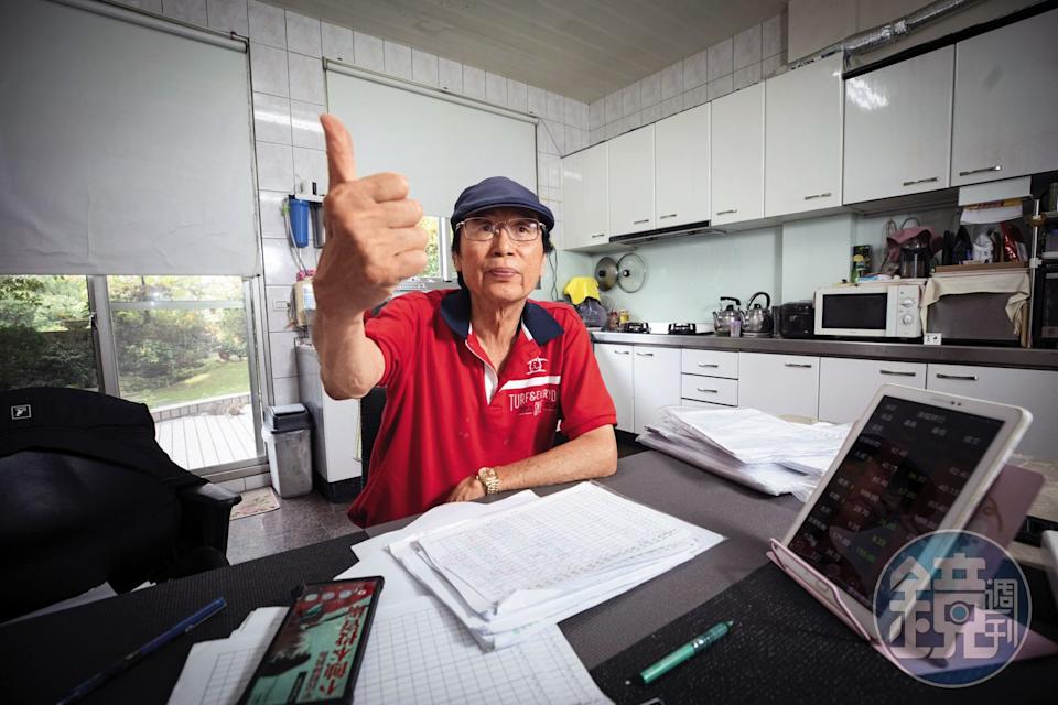 達人理財／土法煉鋼找強勢股 平民阿伯手抄股價50年滾億元