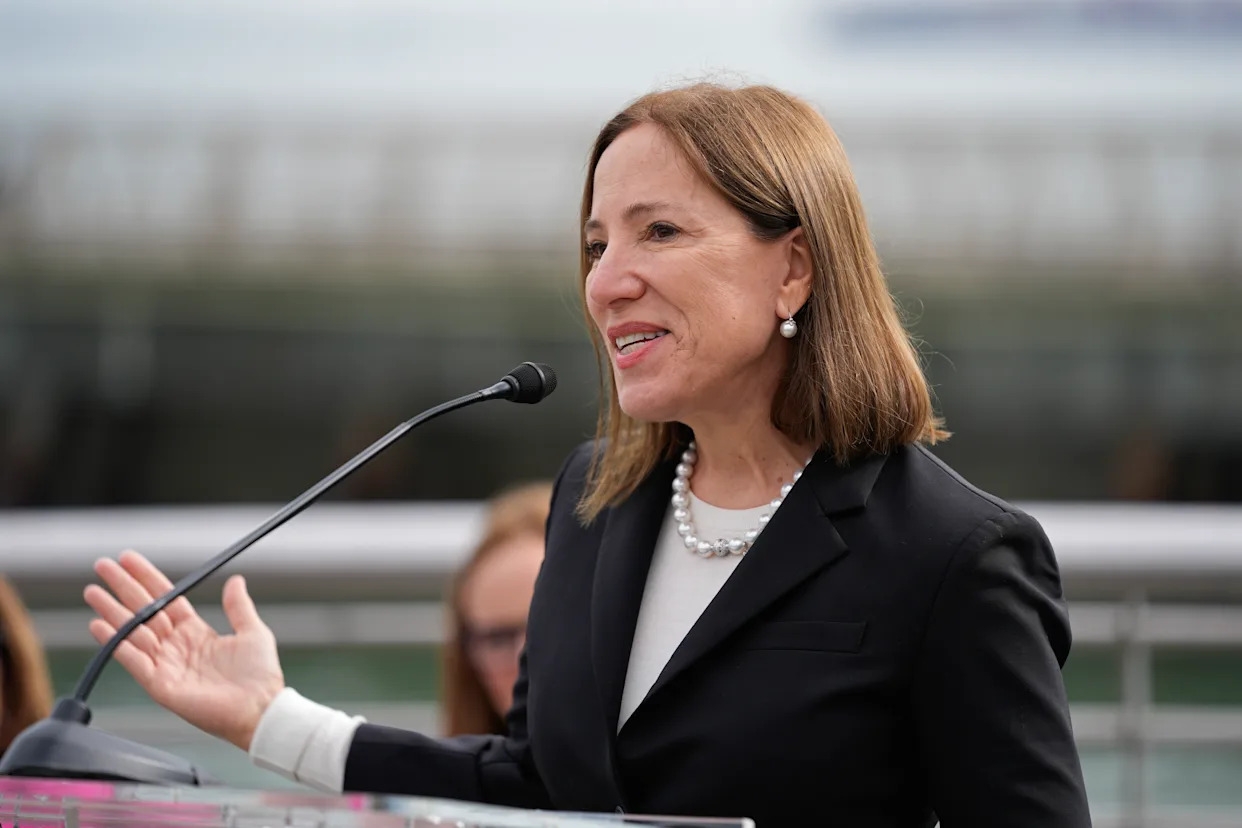 Eleni Kounalakis drops out of California governor’s race, pivots to downballot campaign