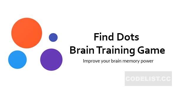 Find Dots v1.0 - Brain Training Game | Best Puzzle Game | Admob | Push Notification | Analytics Find Dots v1.0 - Brain Training Game | Best Puzzle Game | Admob | Push Notification | Analytics