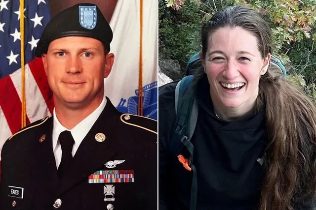 U.S. Army; army.mi From left: Chief Warrant Officer 2 Andrew Eaves and Capt. Rebecca Lobach