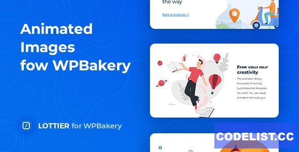 Lottier v1.1.5 – Lottie Animated Images for WPBakery