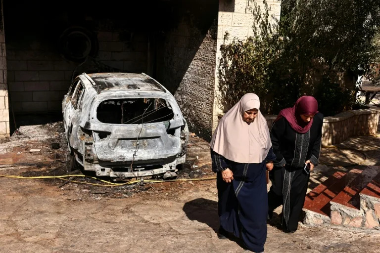 The occupied West Bank has seen a surge in violence throughout the Gaza war, which began in October 2023 (Zain JAAFAR)