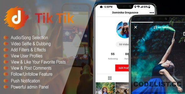 TicTic v3.1.3 - Android media app for creating and sharing short videos
