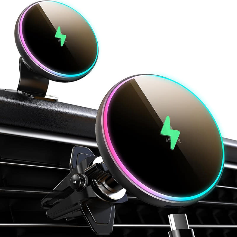 Amazon Is Selling an 'Amazing' $30 MagSafe Car Mount Charger for 47% Off, and Shoppers Say It's 'One of the Best'