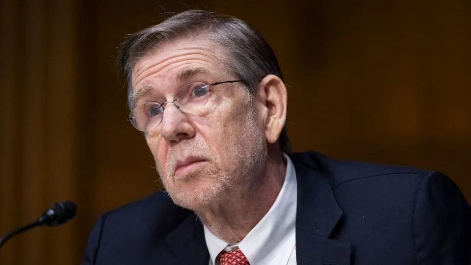 Former FDA commissioner, Dr. David Kessler speaks during a Senate Health, Education, Labor, and Pensions hearing on Capitol Hill, on May 11, 2021. - Jim Lo Scalzo/AP