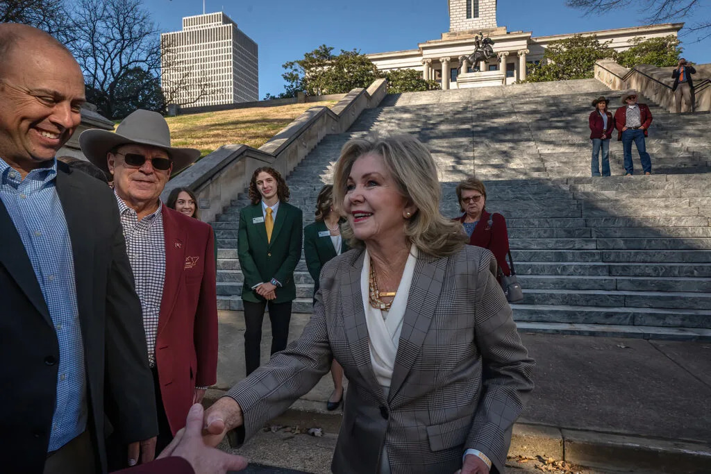 Tennessee U.S. Sen. Marsha Blackburn announces candidacy for governor